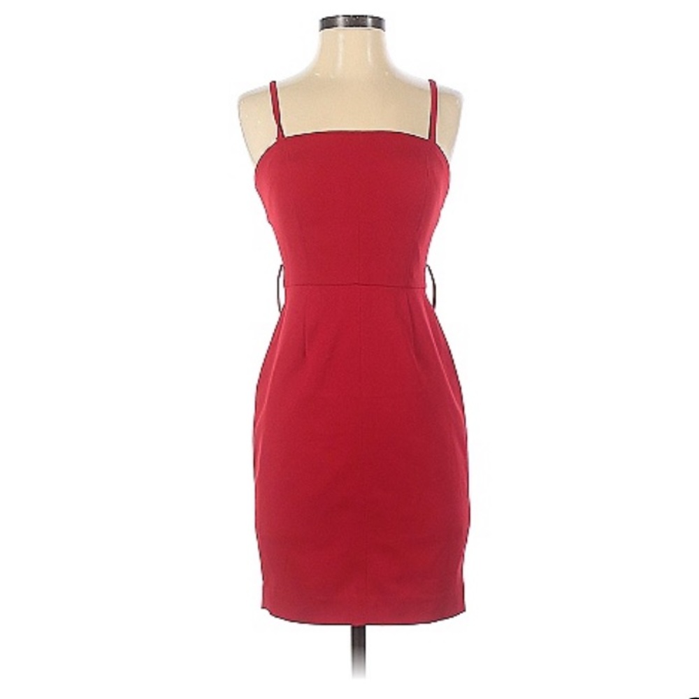 Tight red dress K